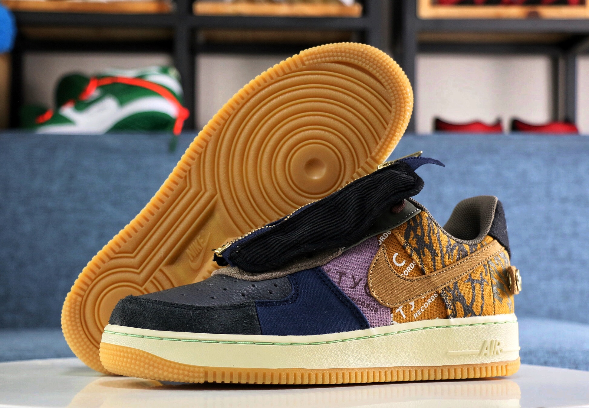 from Nike Air Force 1 x Travis Scott Cactus Jack 2019