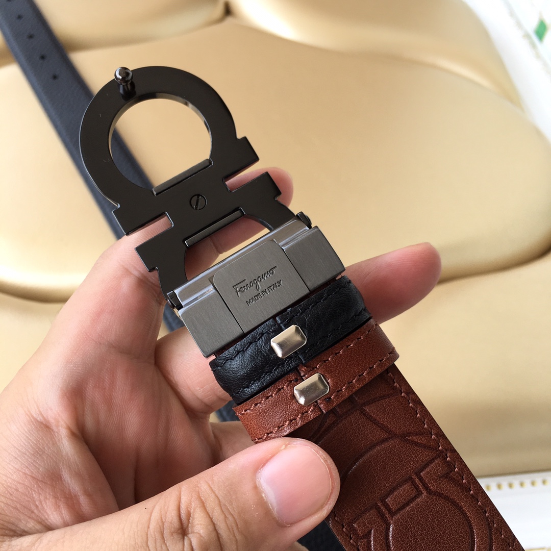 F*erragamo Belts Top Version 34MM