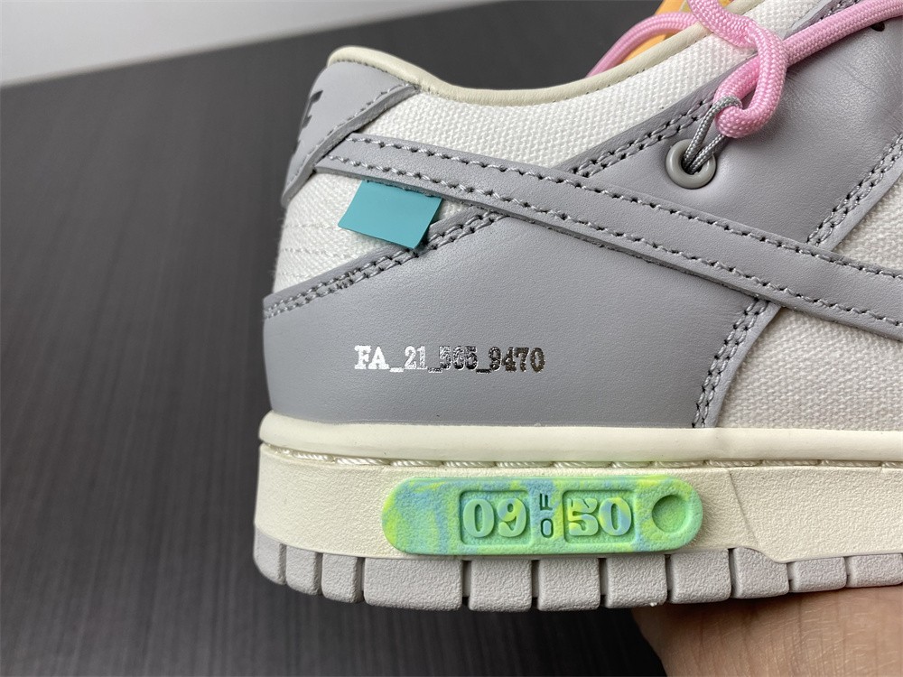 from O*ff-W*hite x Nike Dunk Low