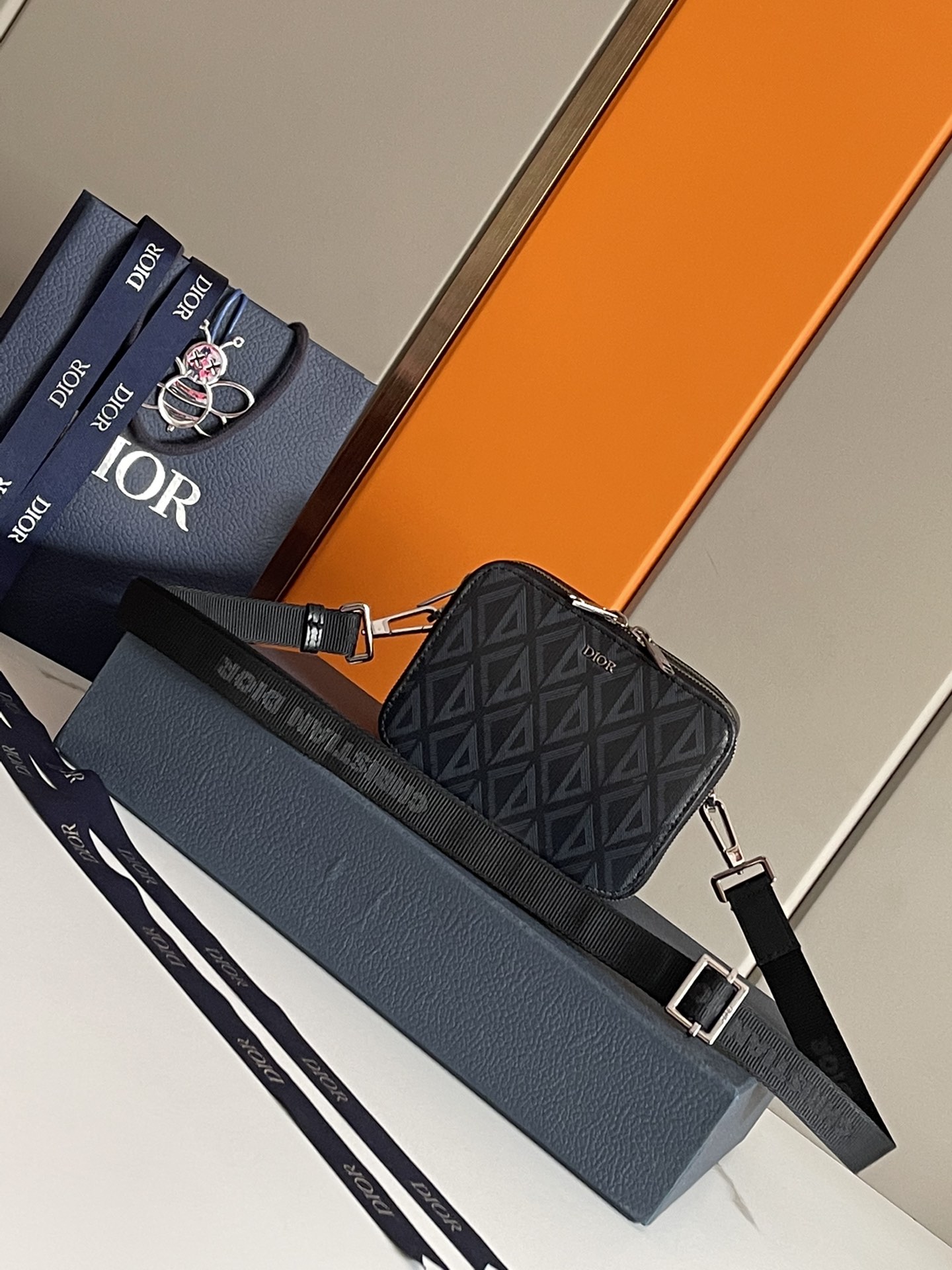 D*ior Bag Top Quality 17*12.5*5CM