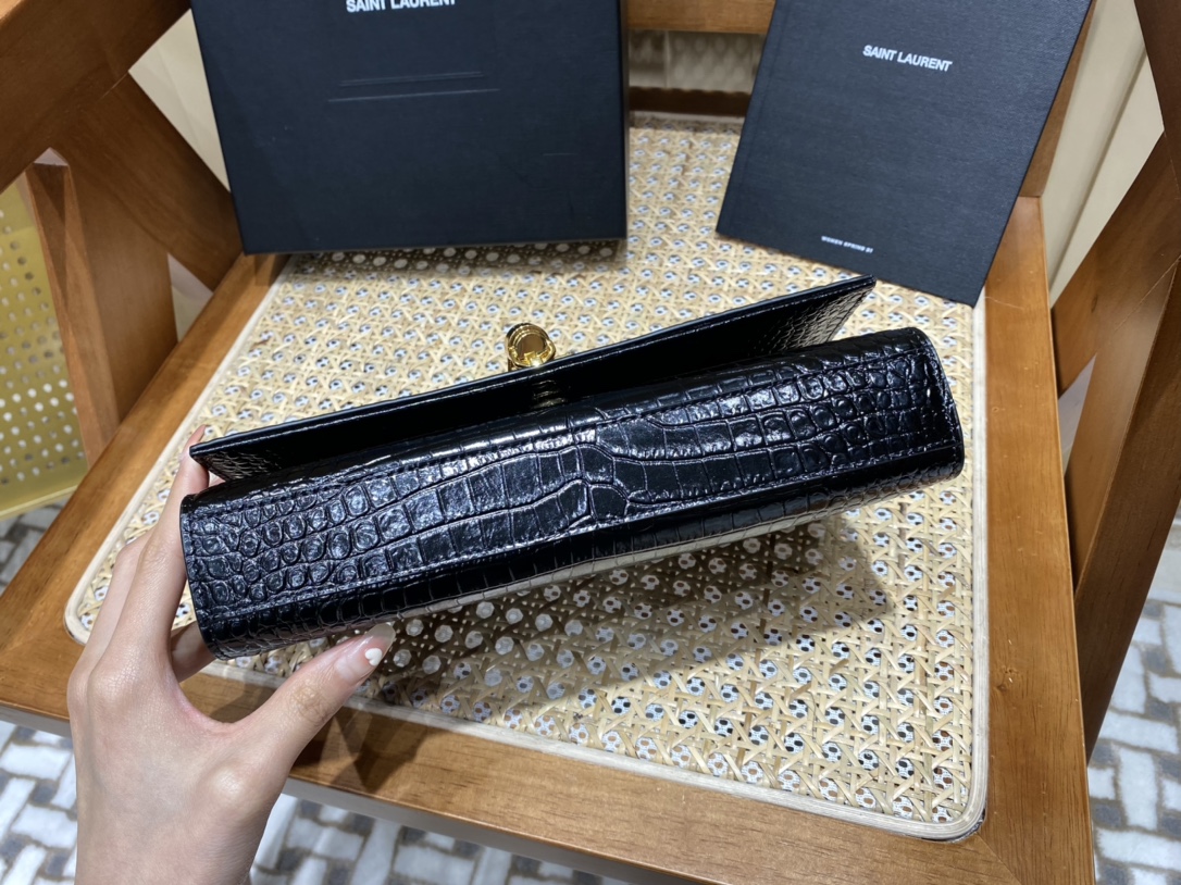 Y*SL Bag Top Quality 24*14.5*5.5 cm