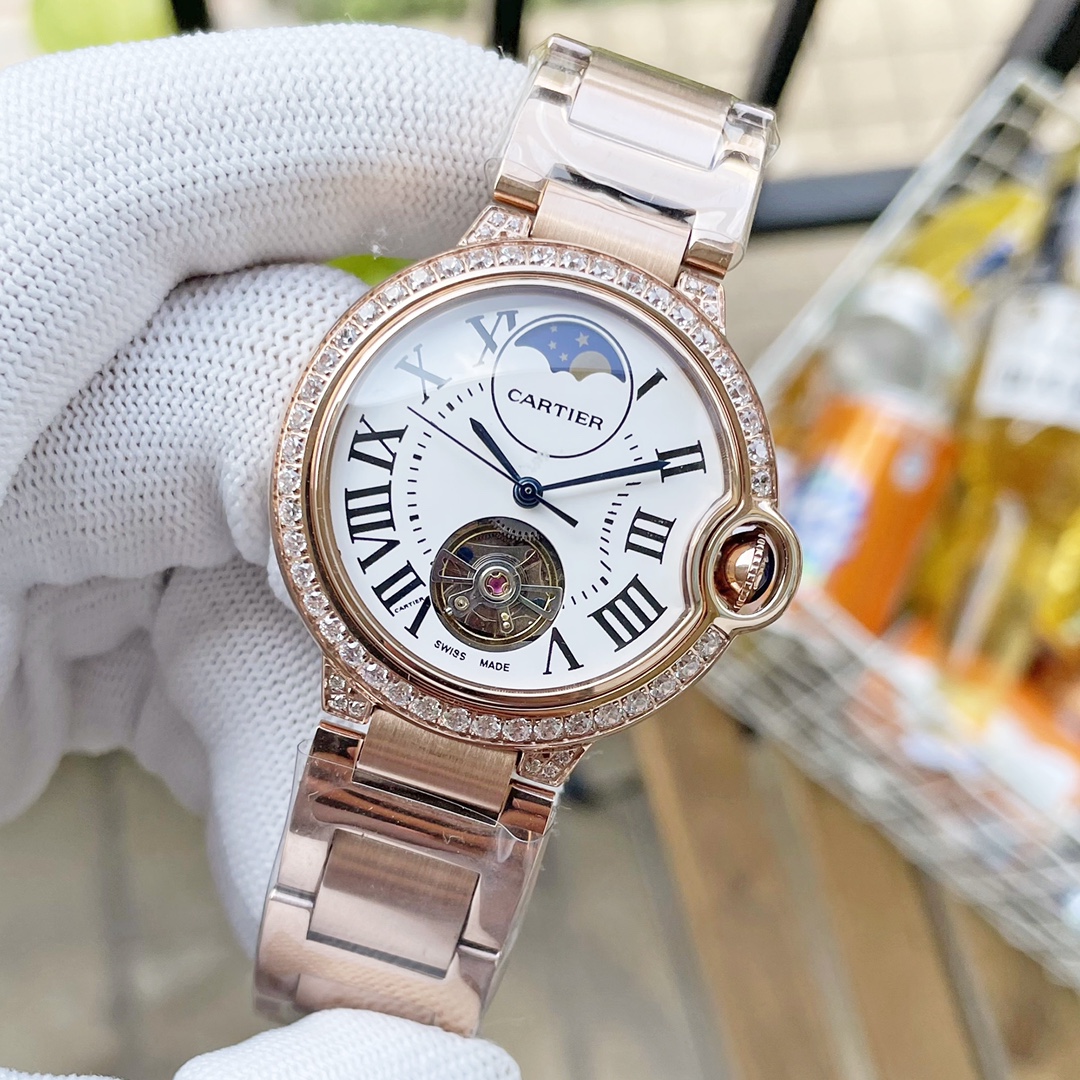 C*artier Watches Top Quality 36*10mm ()