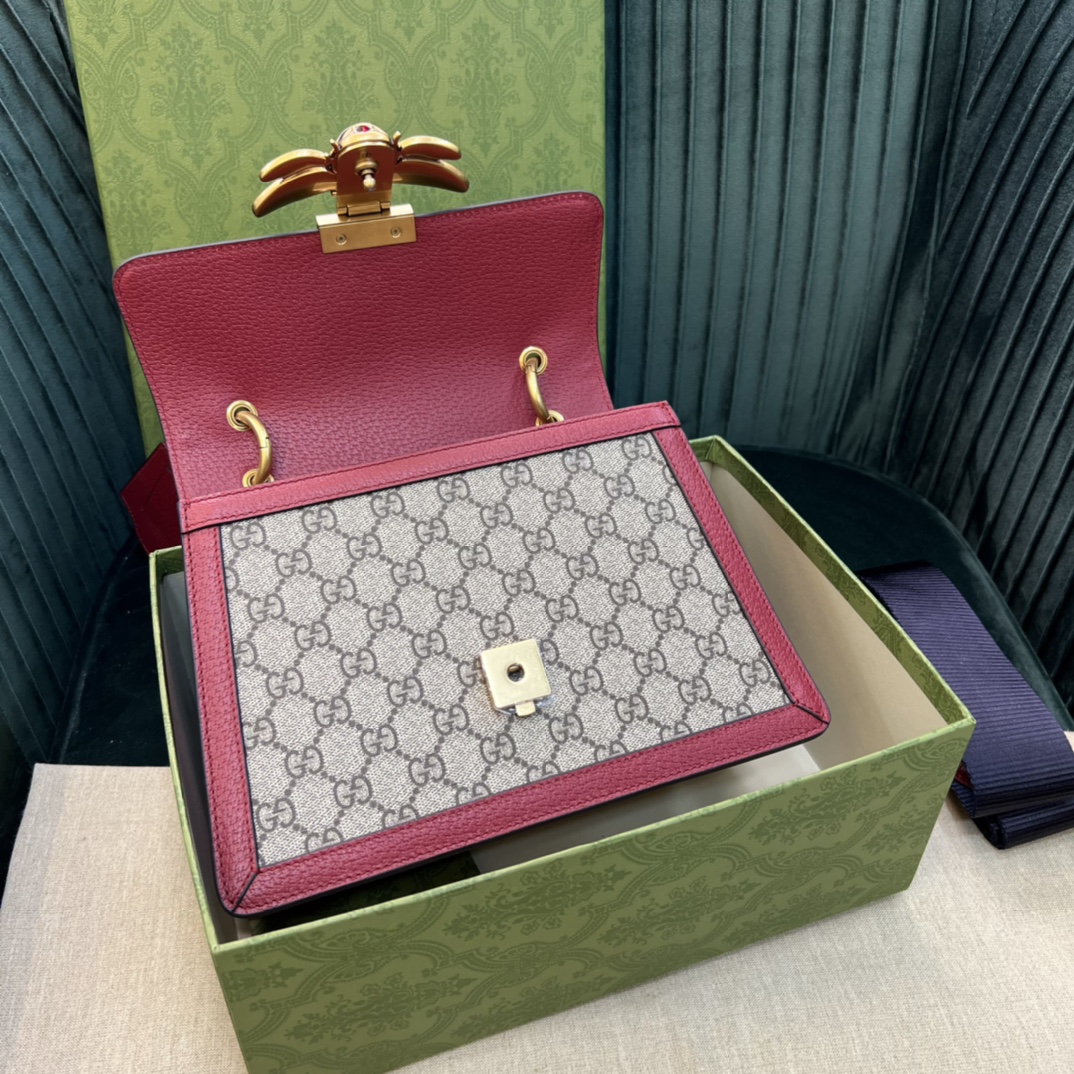 G*ucci Bag Top Quality 25.5*17.5*13CM