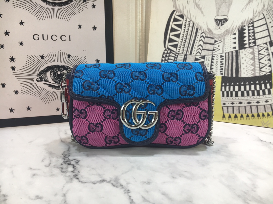 G*ucci Bag Top Quality 16.5*10.2*5.1CM