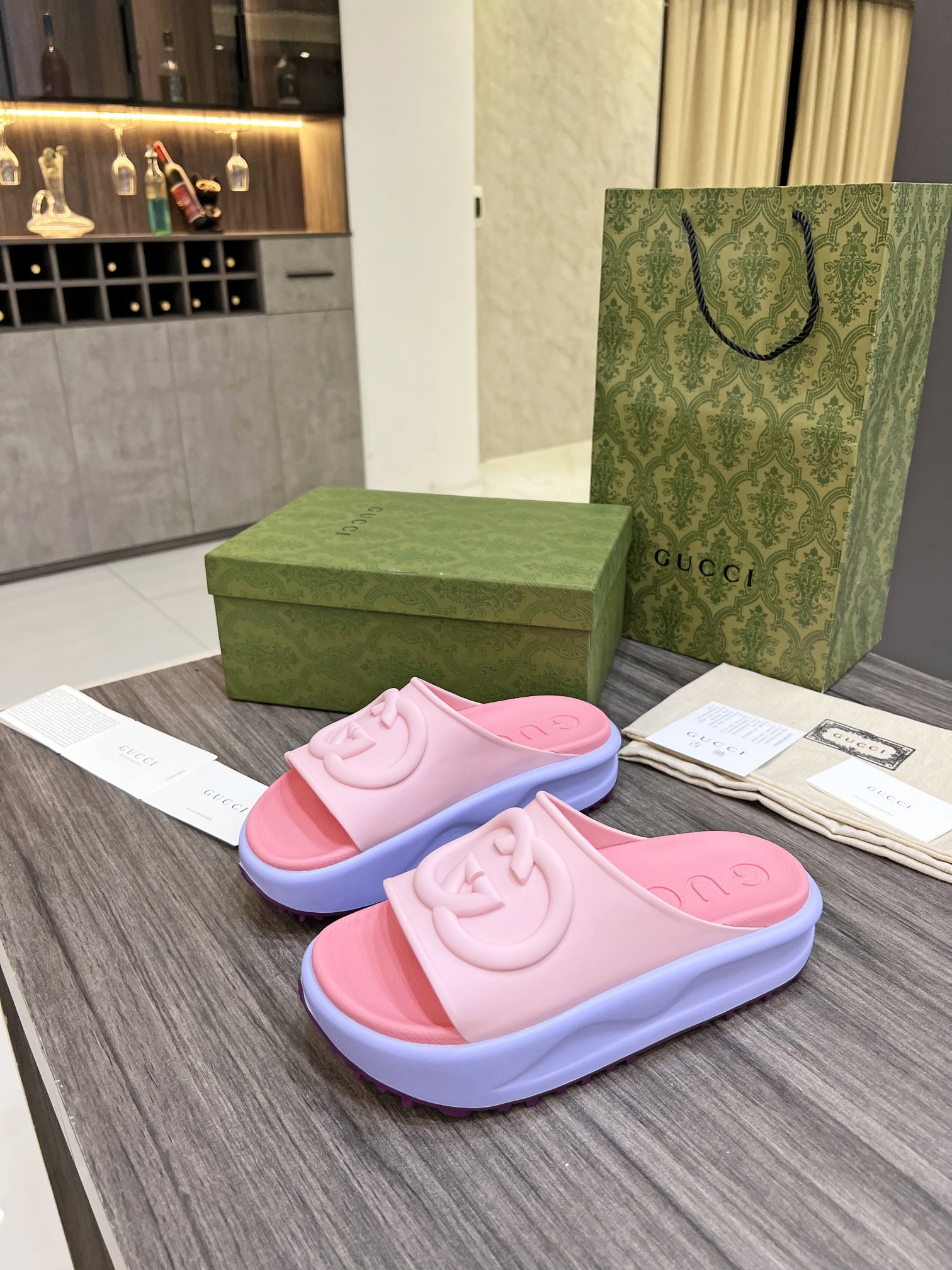 Men Women G*ucci Top Sandals