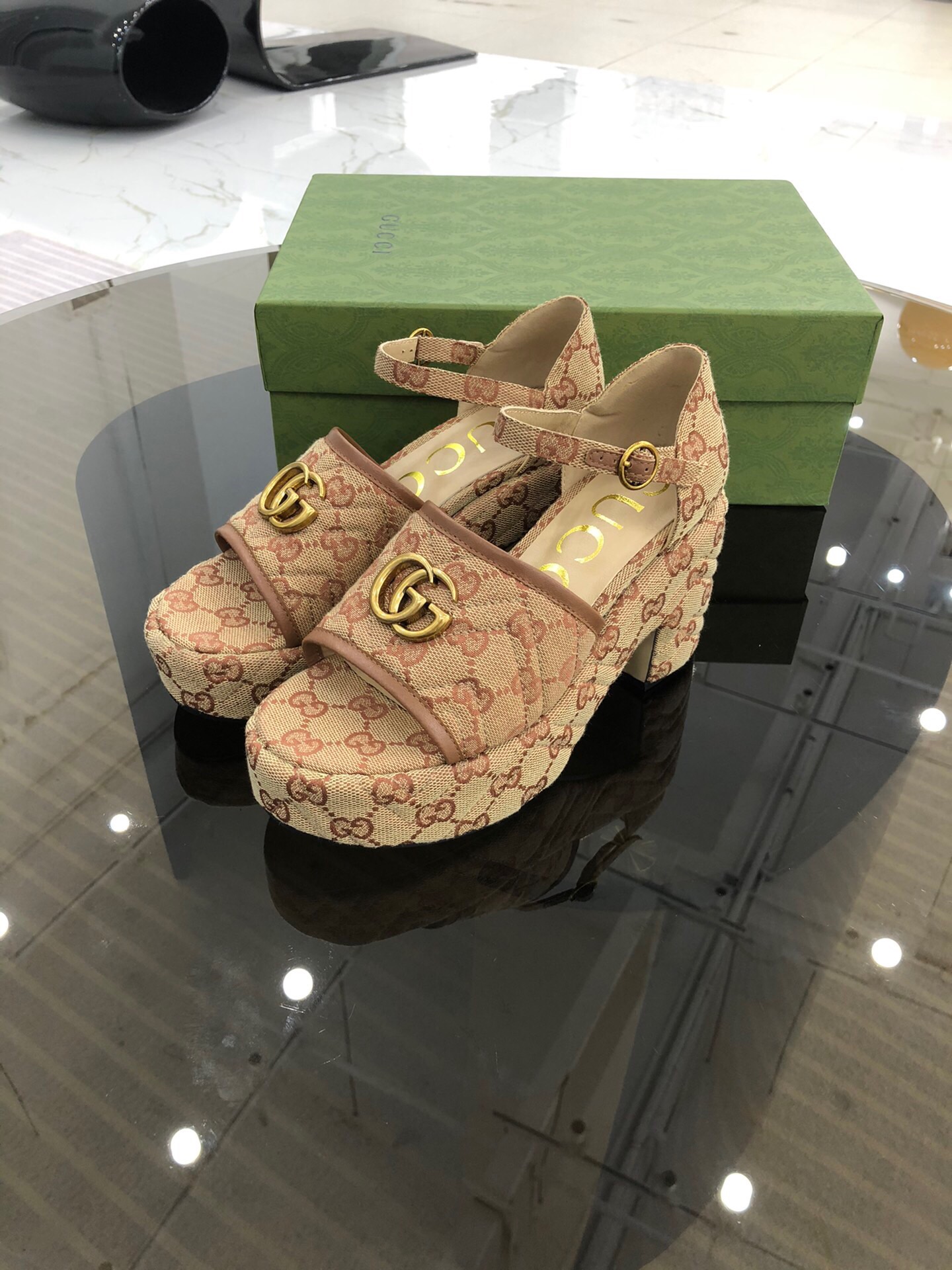 Women G*ucci Top Sandals