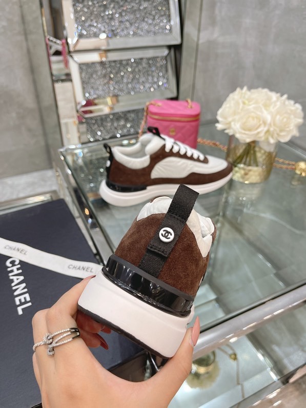 Women C*hanel Top Sneaker