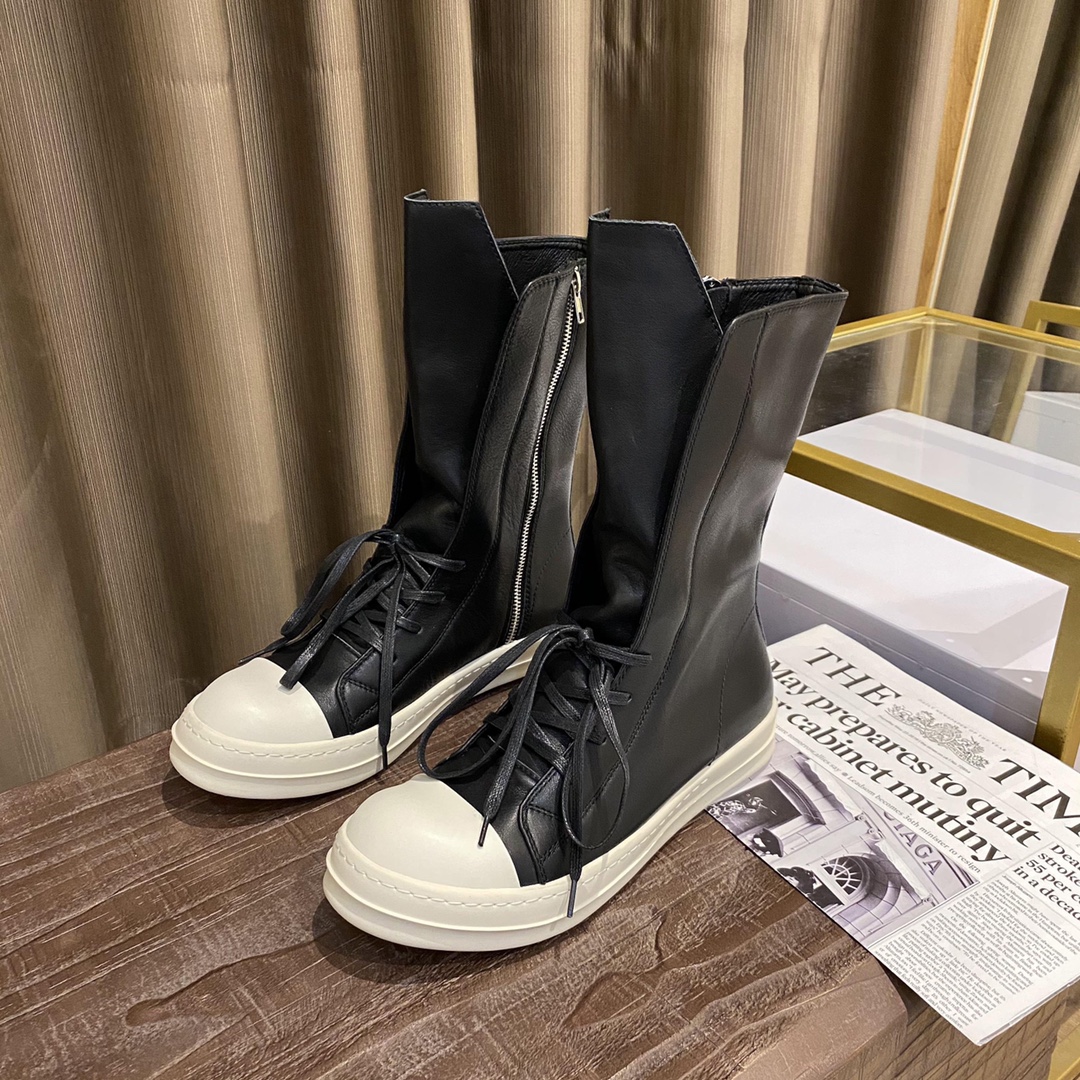 Men Women R*ick O*wens Top Sneaker