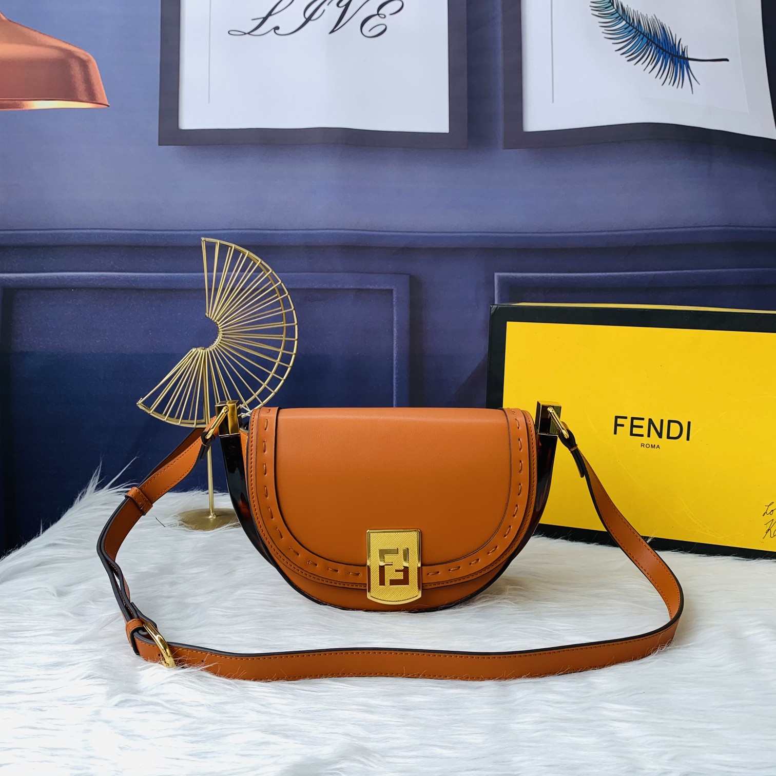 F*endi Top Bag 21*14*9cm