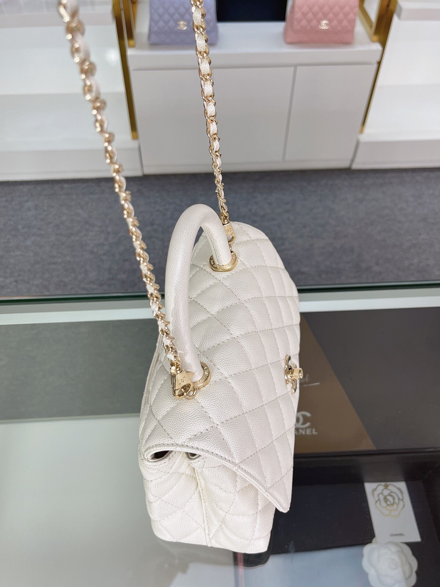 C*hanel Top Bag 14*24*10CM