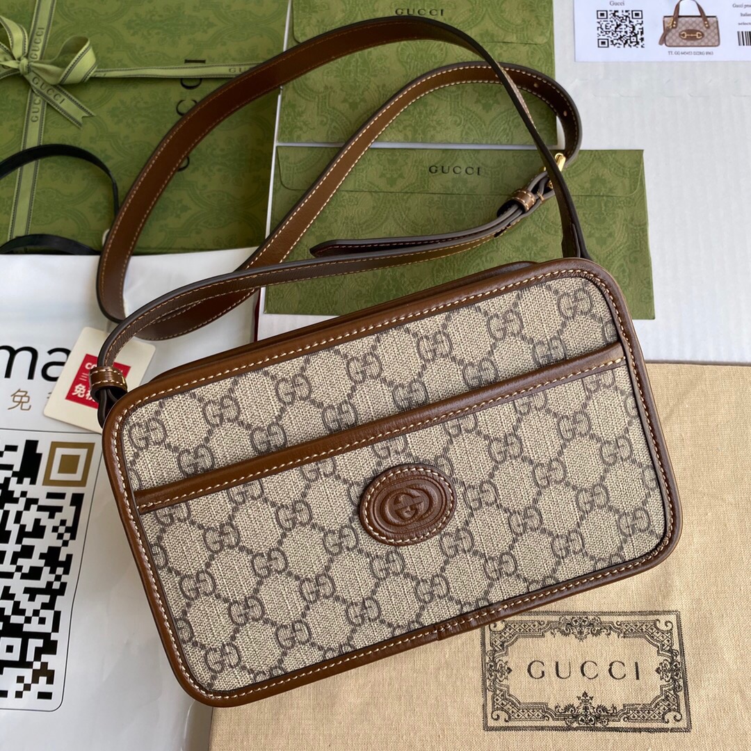 G*ucci Top Bag 22.5*14*7cm