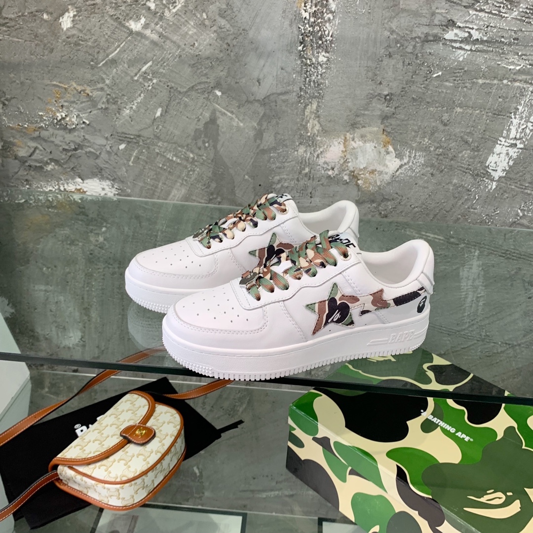Men Women B*ape Top Sneaker
