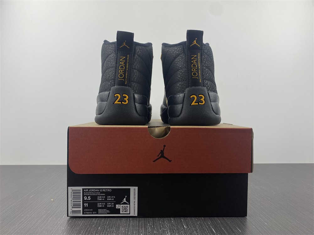 Air Jordan 12 Black Taxi CT8013-071
