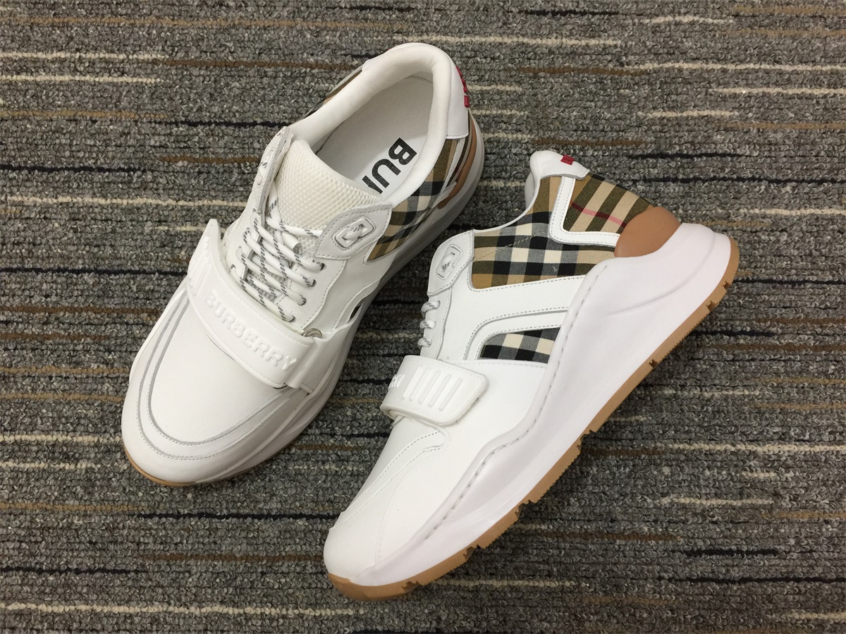 Men B*urberry Top Sneakers