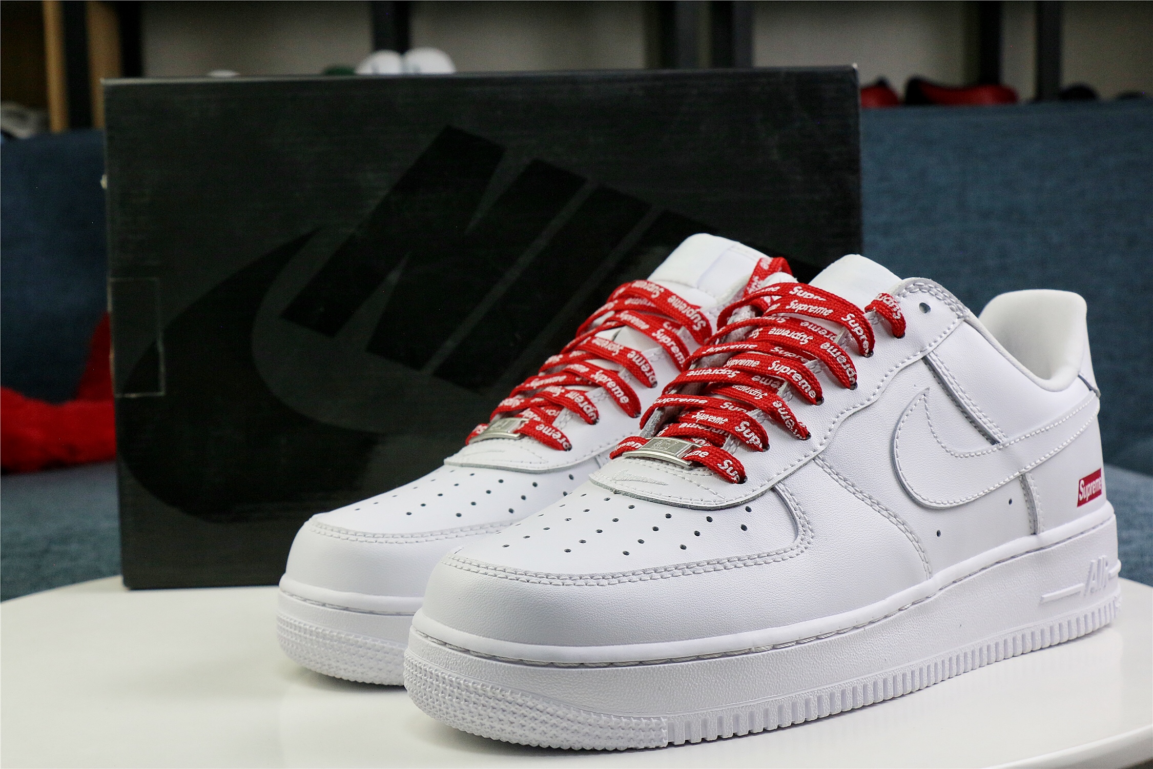 from Supreme X Air Force 1 White