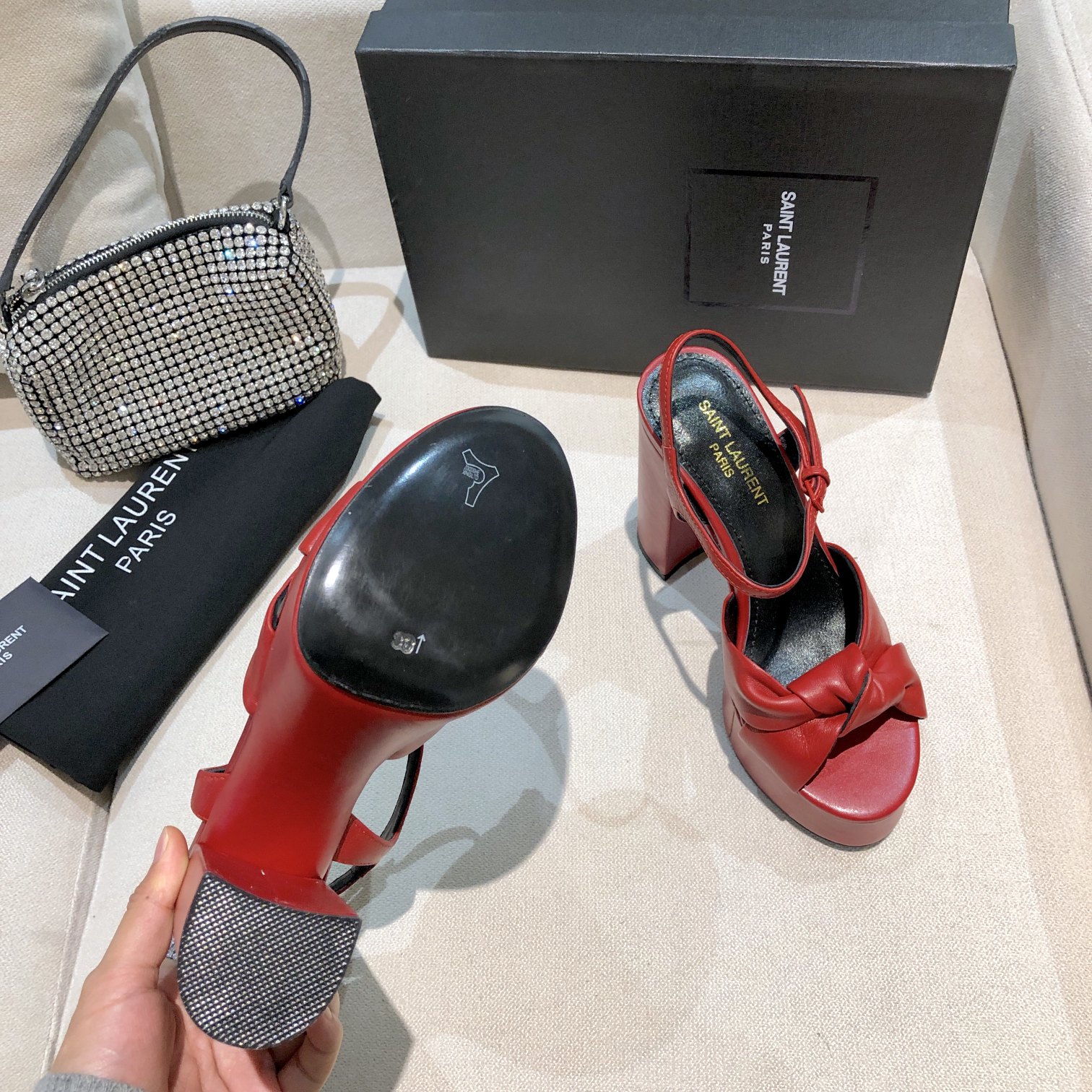 Women Y*SL Top Quality High Heels