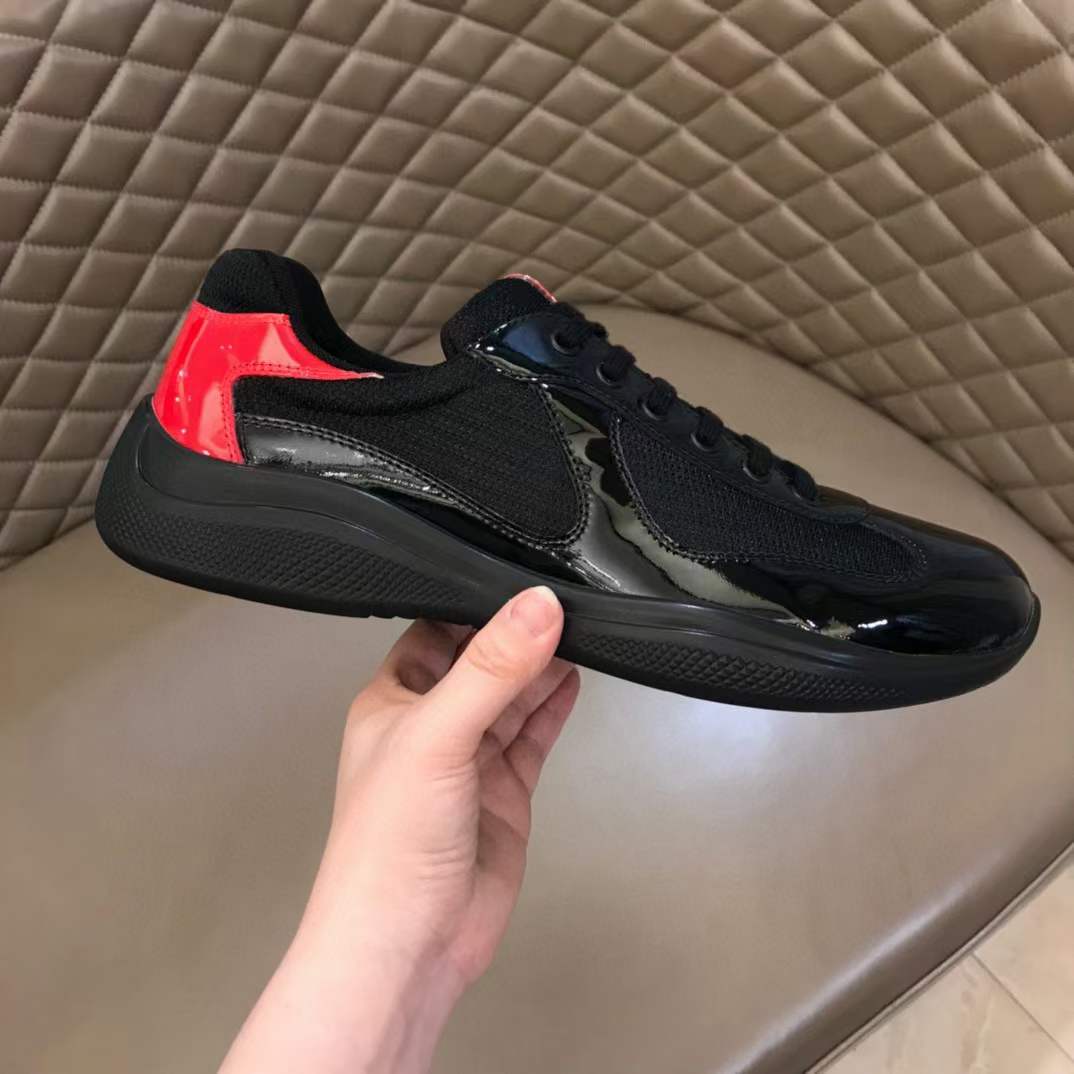 Mens P*rada Top Sneakers