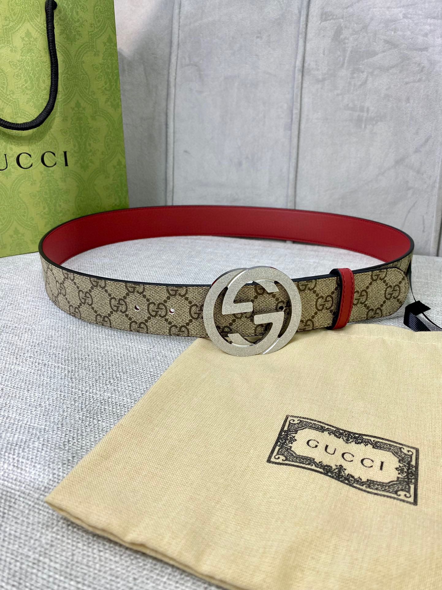 G*ucci Belts Top Quality 40MM