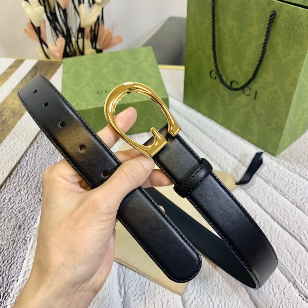 G*ucci Belts Top Version 3.0cm