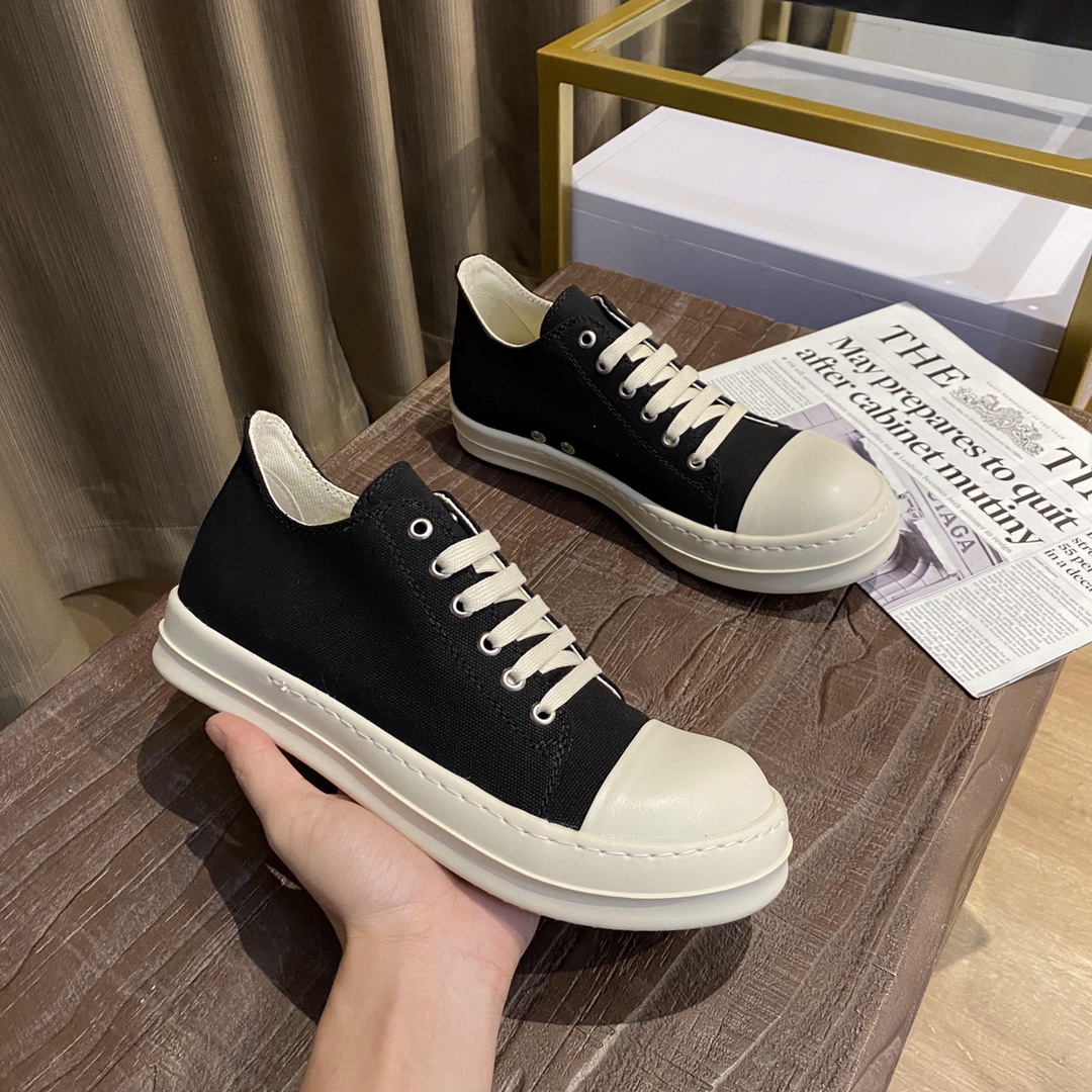 Men Women R*ick O*wens Top Sneaker