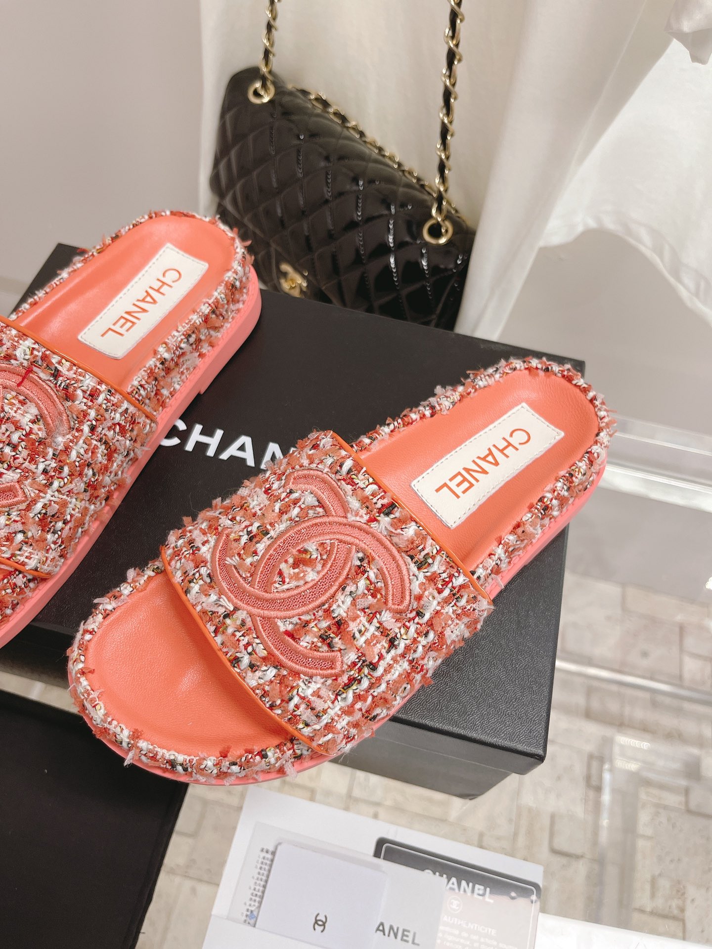 Women C*hanel Top Sandals