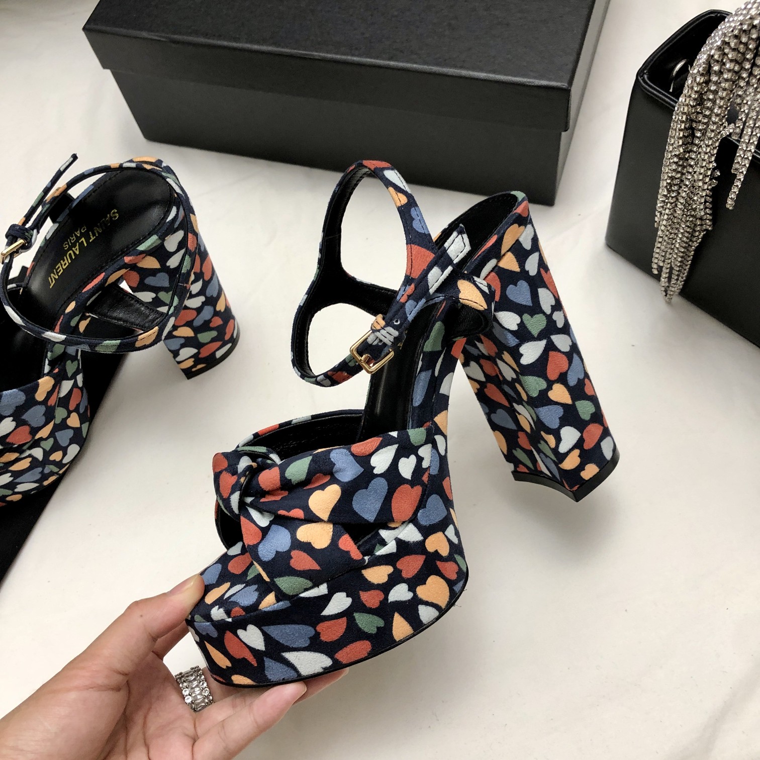 Women Y*SL Top Quality High Heels