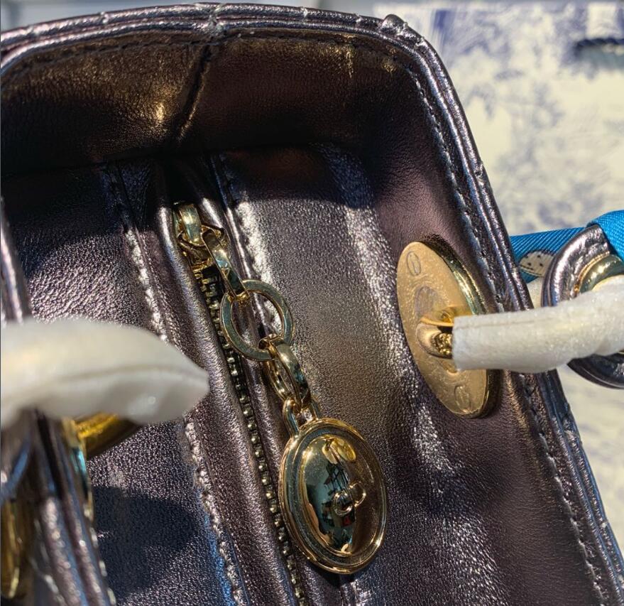 D*ior Top Bag 24*12*20cm