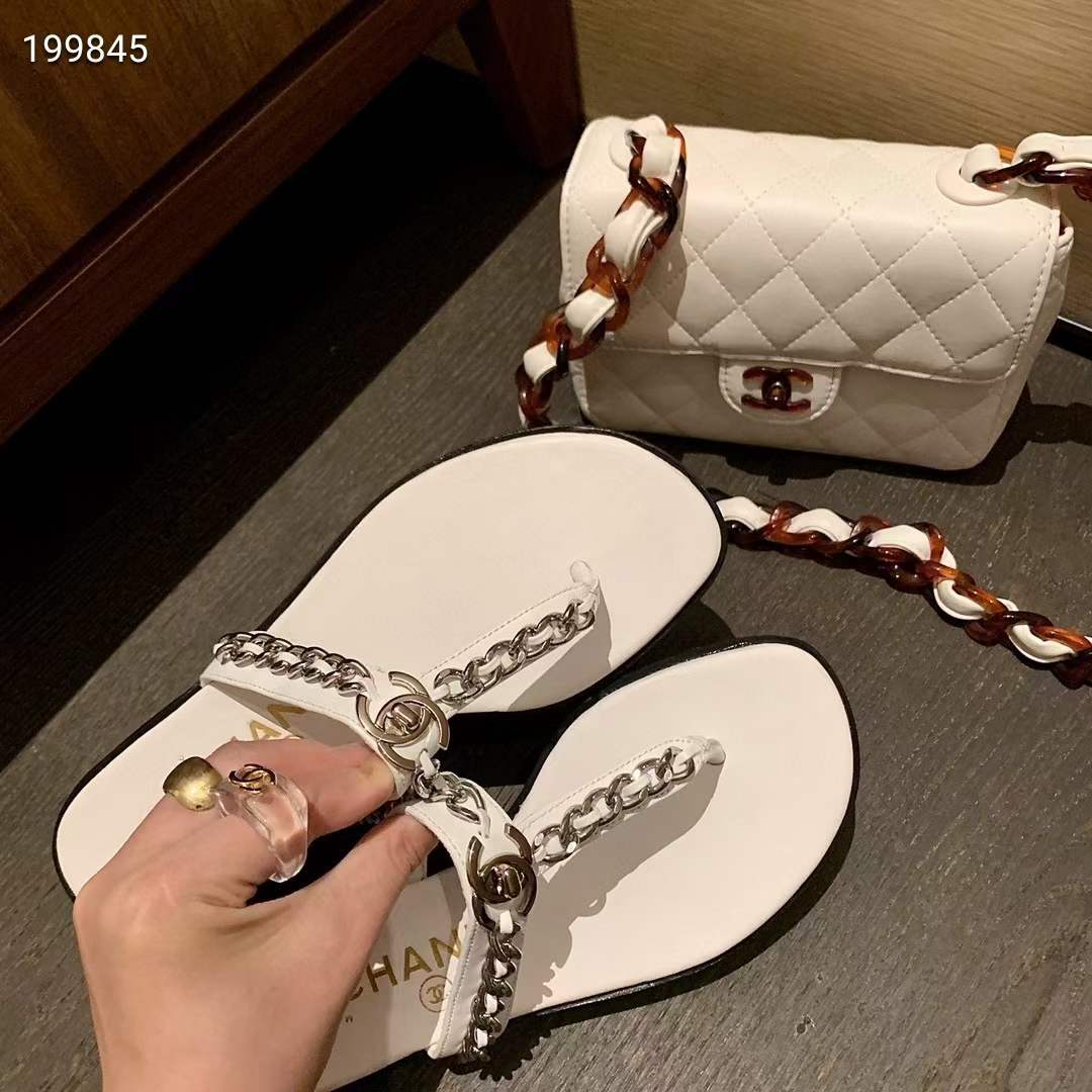 Women C*hanel Top Sandals