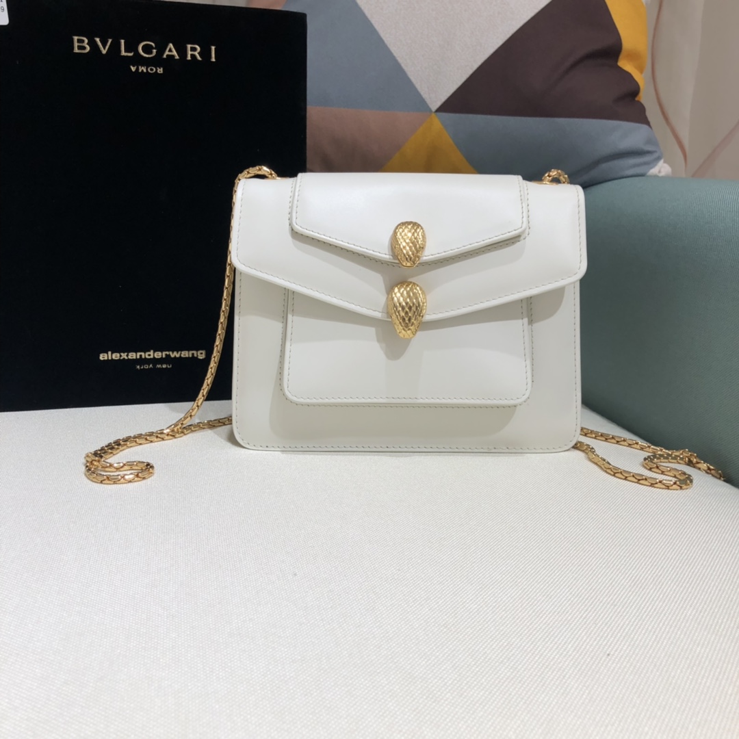 B*vlgari Top Bag 20*15*6.5cm