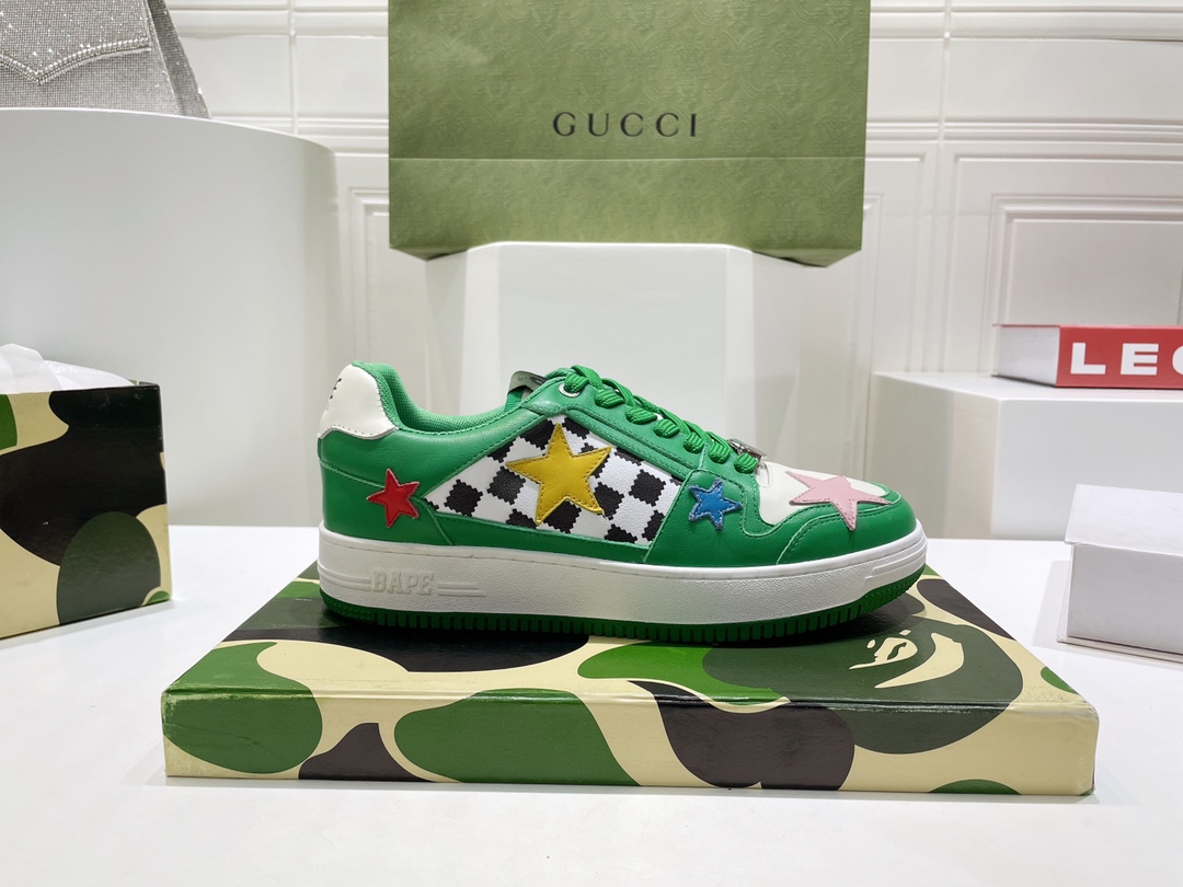 Men Women B*ape Top Sneaker