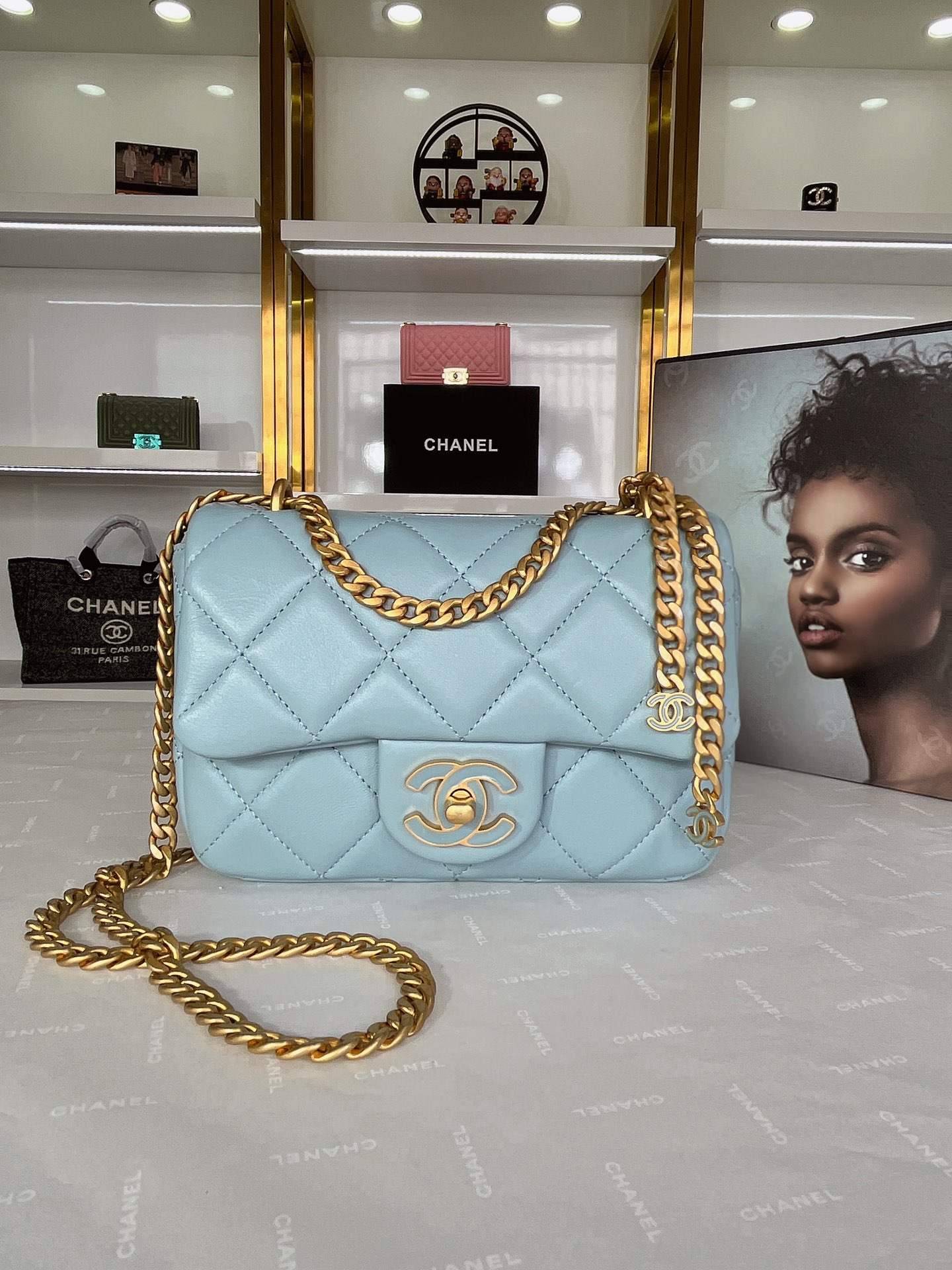 C*hanel Bag Top Quality 18.5*14*5*cm