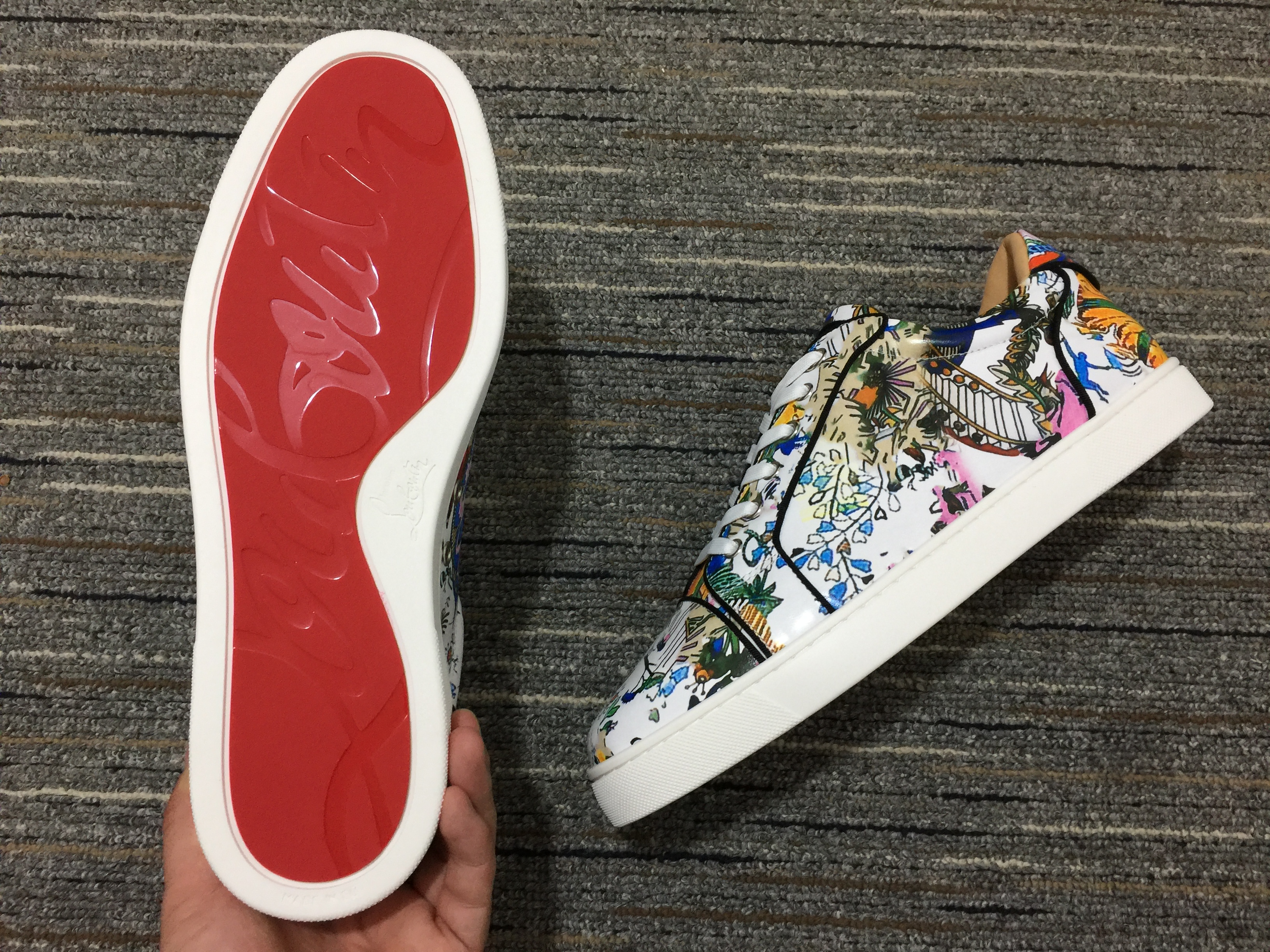 Men C*hristian L*ouboutin Low Top Sneaker