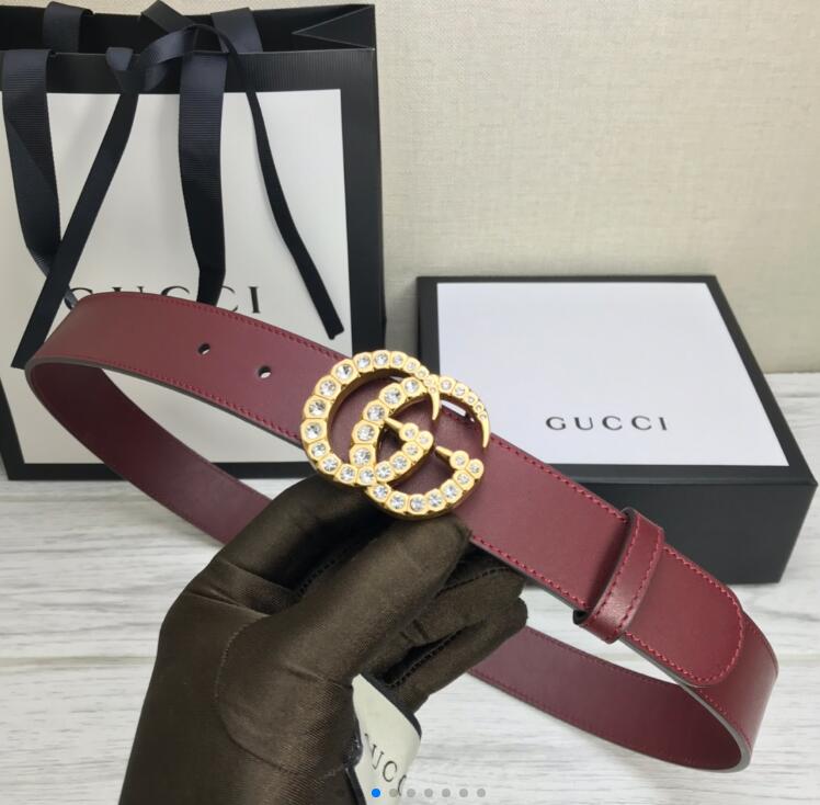 G*ucci Belts Top Quality 34MM