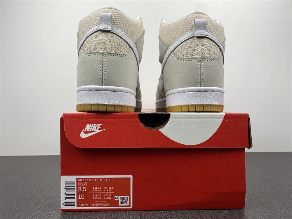 from Nike SB Dunk High “Unbleached Pack” DA9626-100