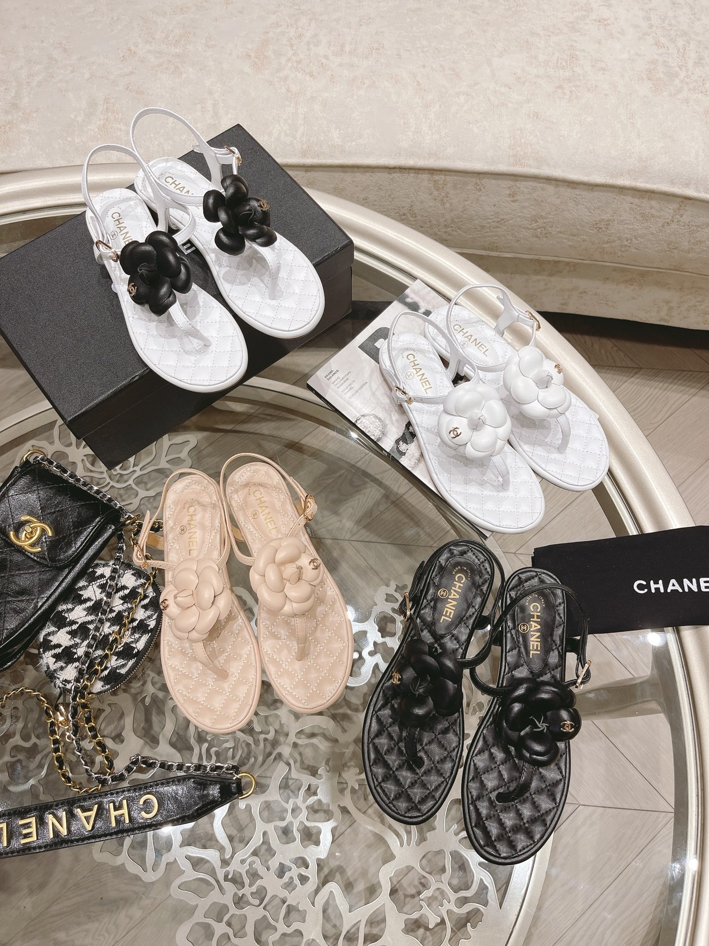 Women C*hanel Top Sandals