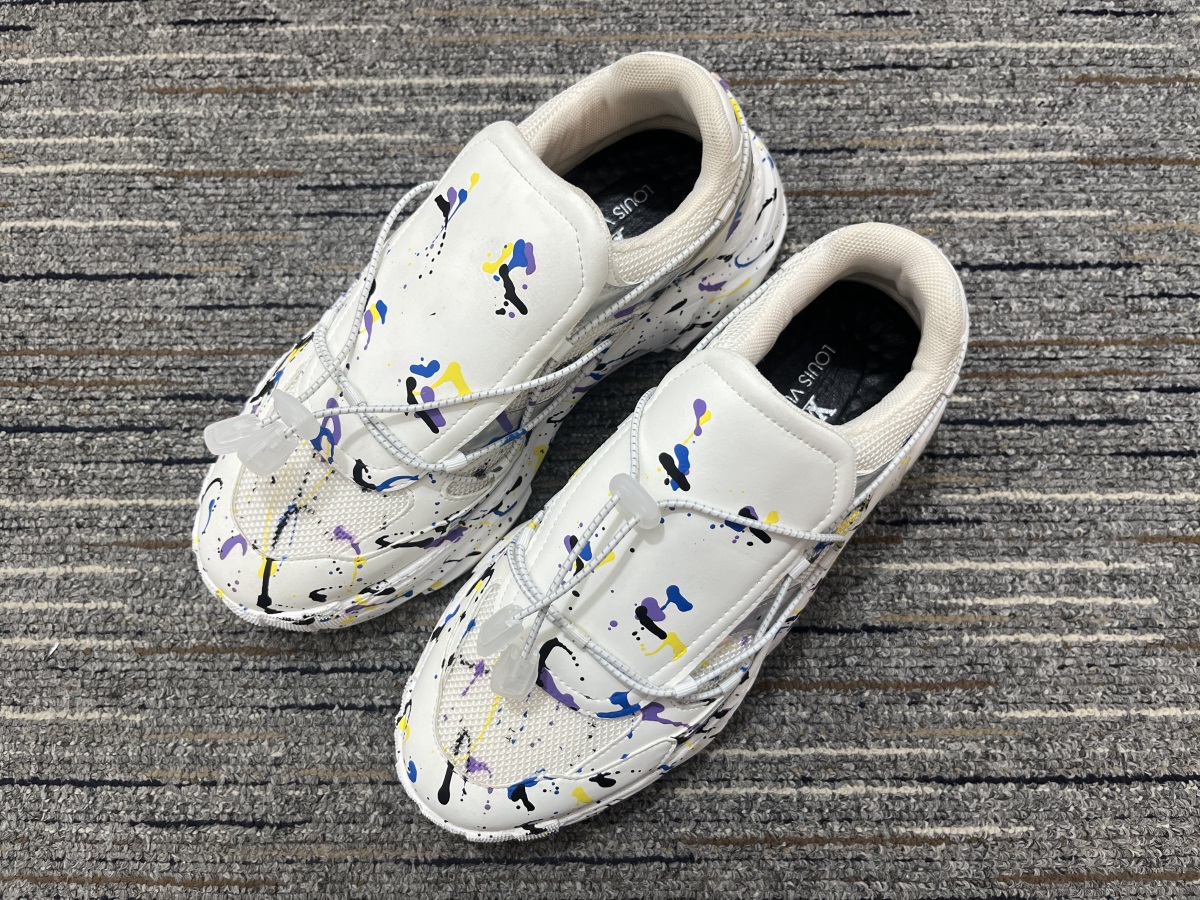 Men L*ouis V*uitton Top Sneakers