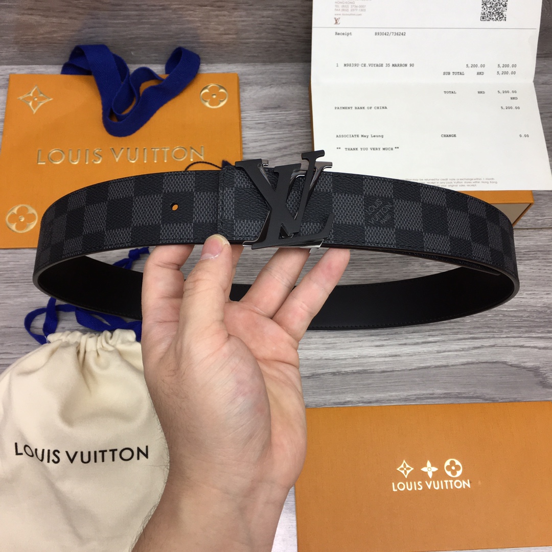 L*ouis V*uitton Belts Top Quality 40MM