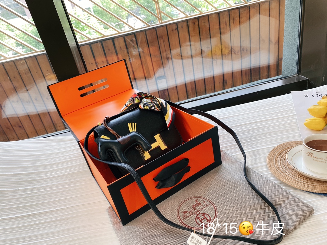 H*ermes Top Bag 18*15CM