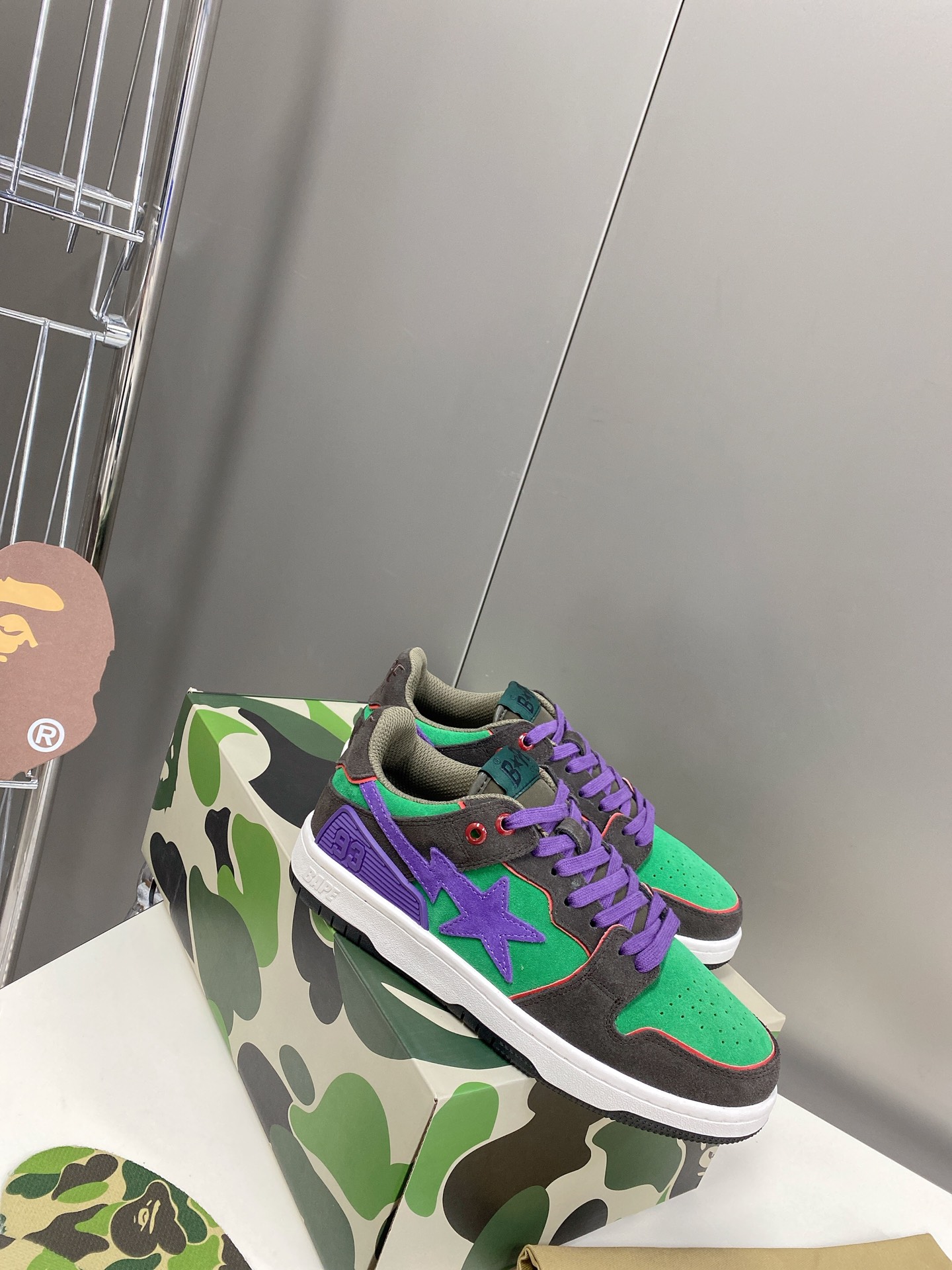 Men Women B*ape Top Sneaker