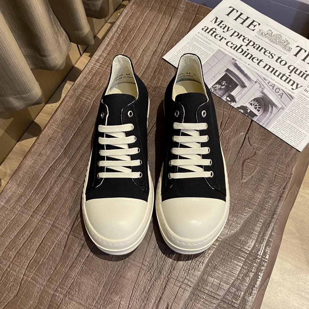 Men Women R*ick O*wens Top Sneaker