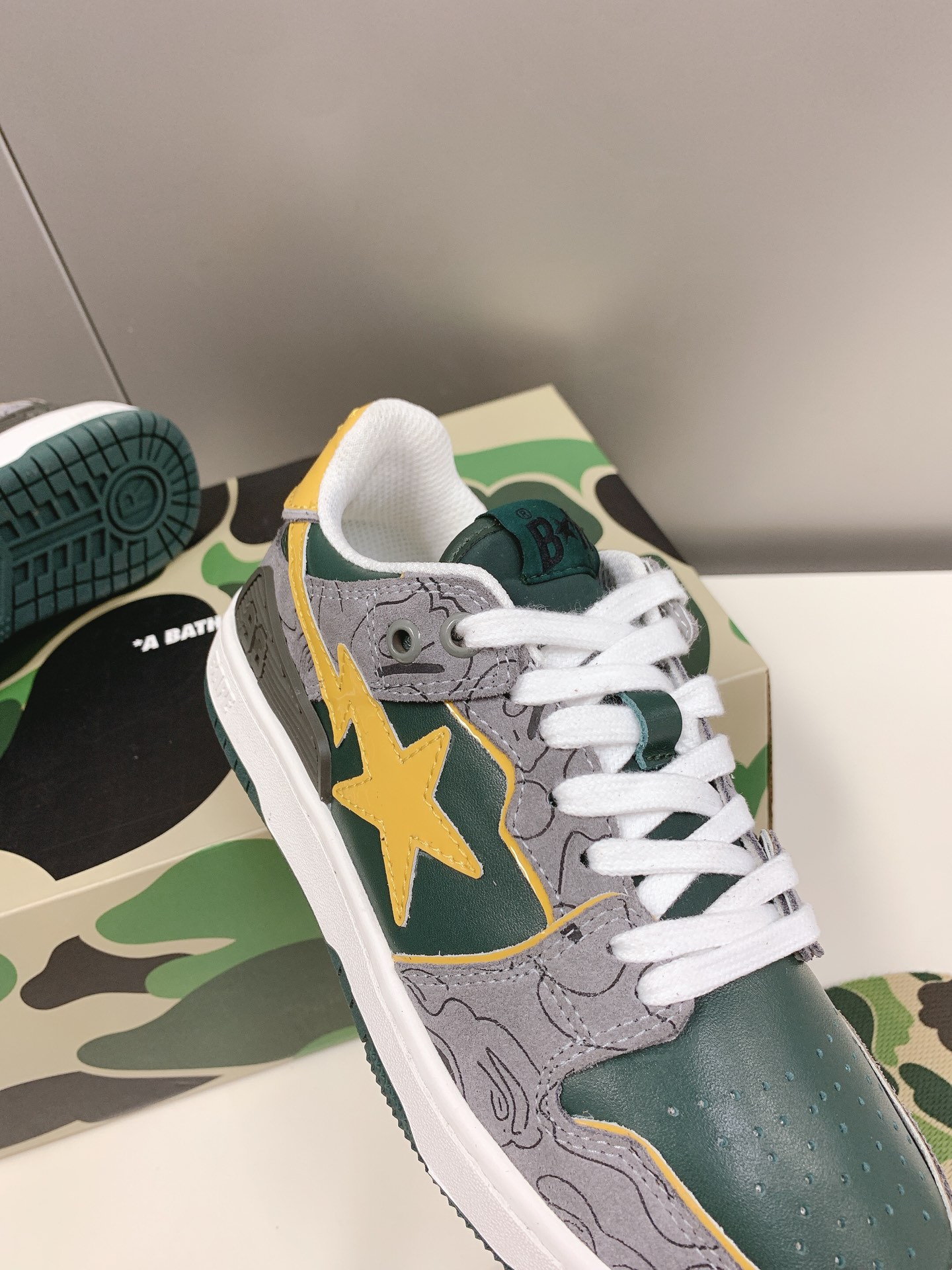 Men Women B*ape Top Sneaker