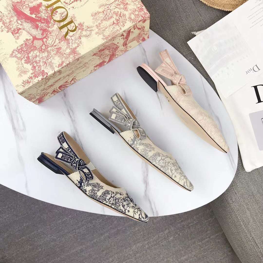 Women D*ior Top Sandals