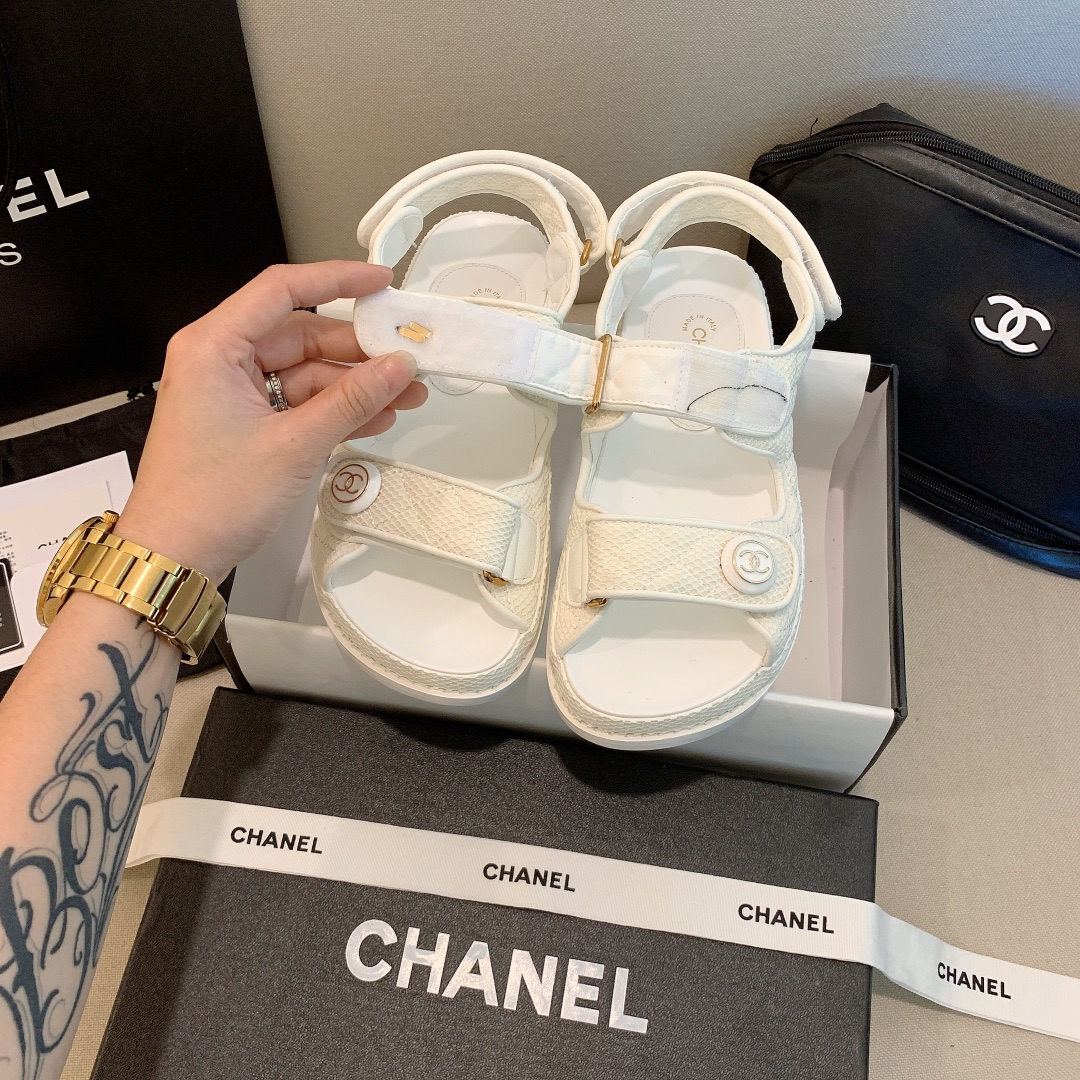 Women C*hanel Top Sandals