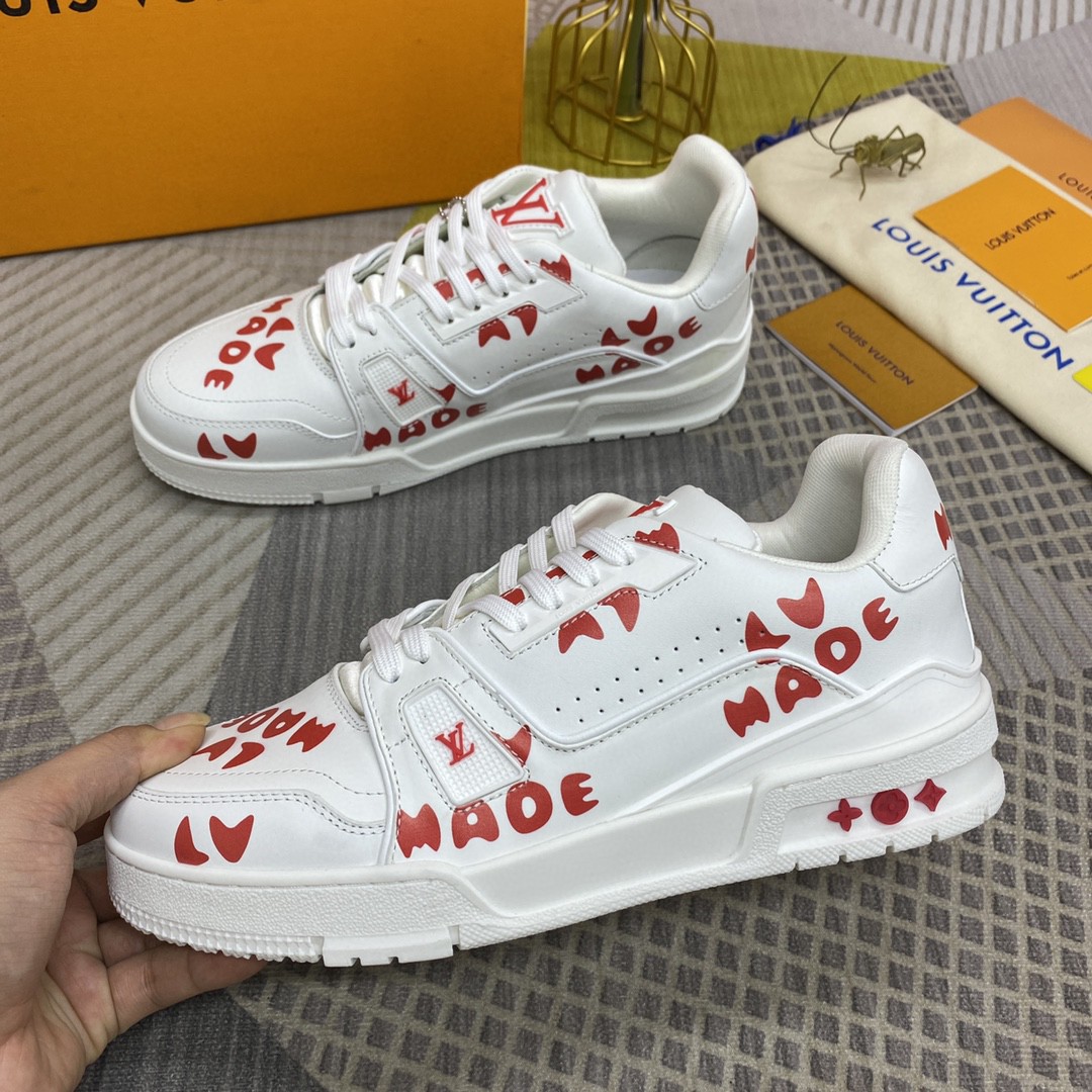 Men Women L*ouis V*uitton Top Sneakers