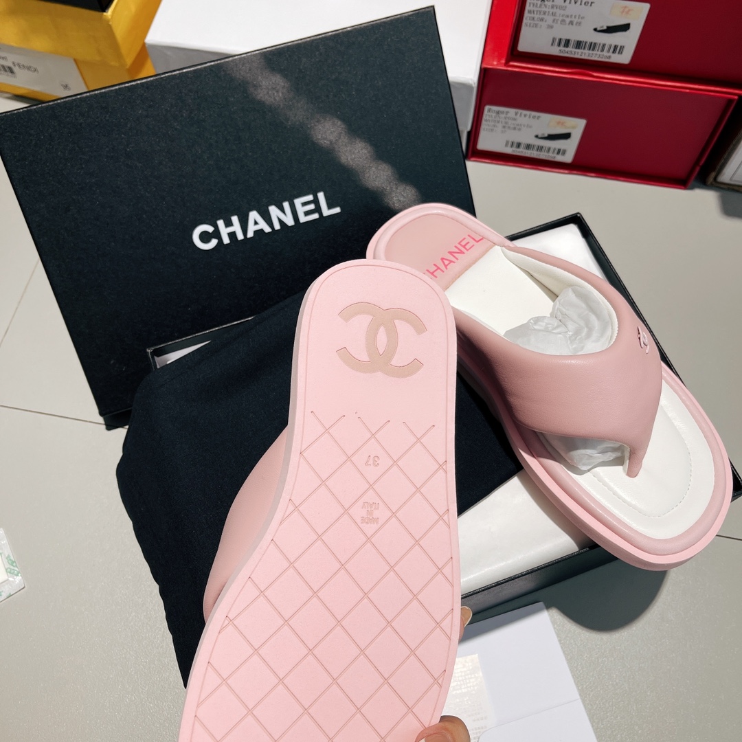 Women C*hanel Top Sandals