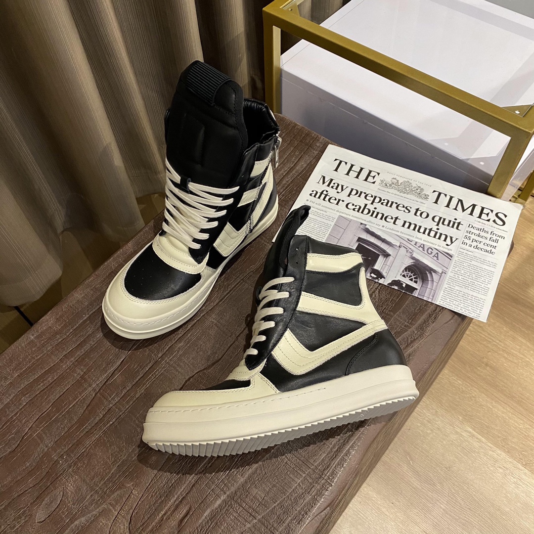 Men Women R*ick O*wens Top Sneaker