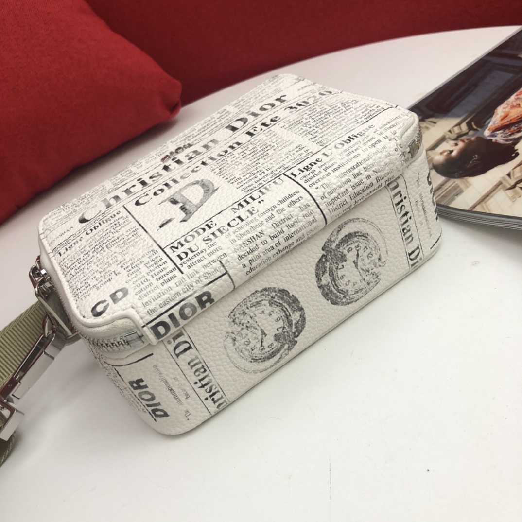 D*ior Top Bag 17*13*6.5cm