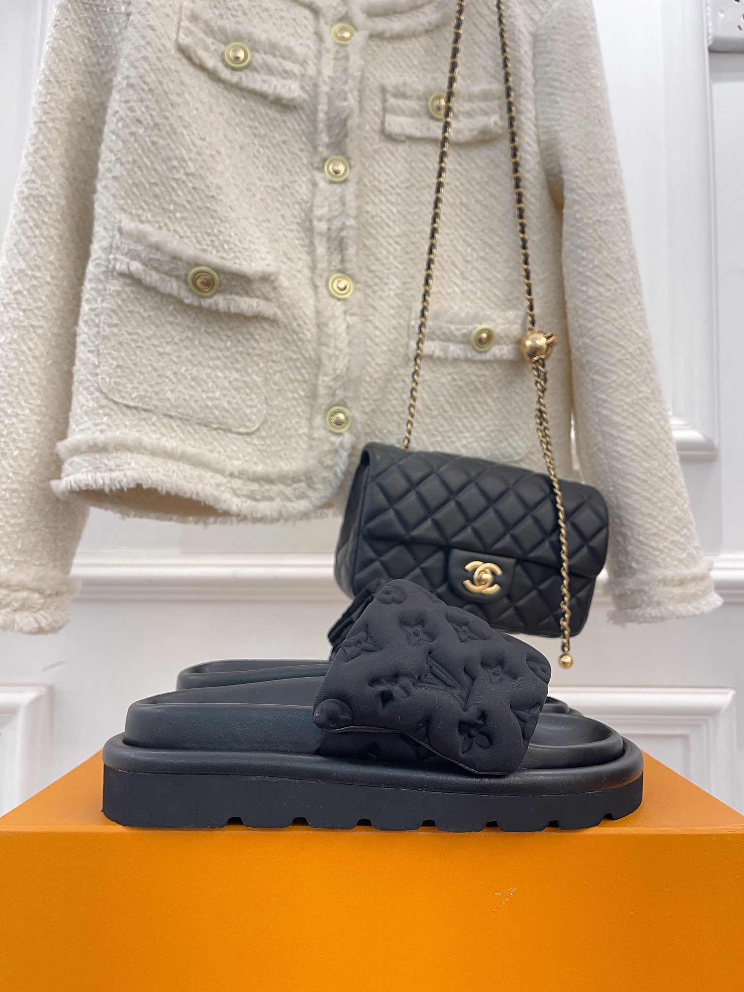 Men Women L*ouis V*uitton Top Sandals