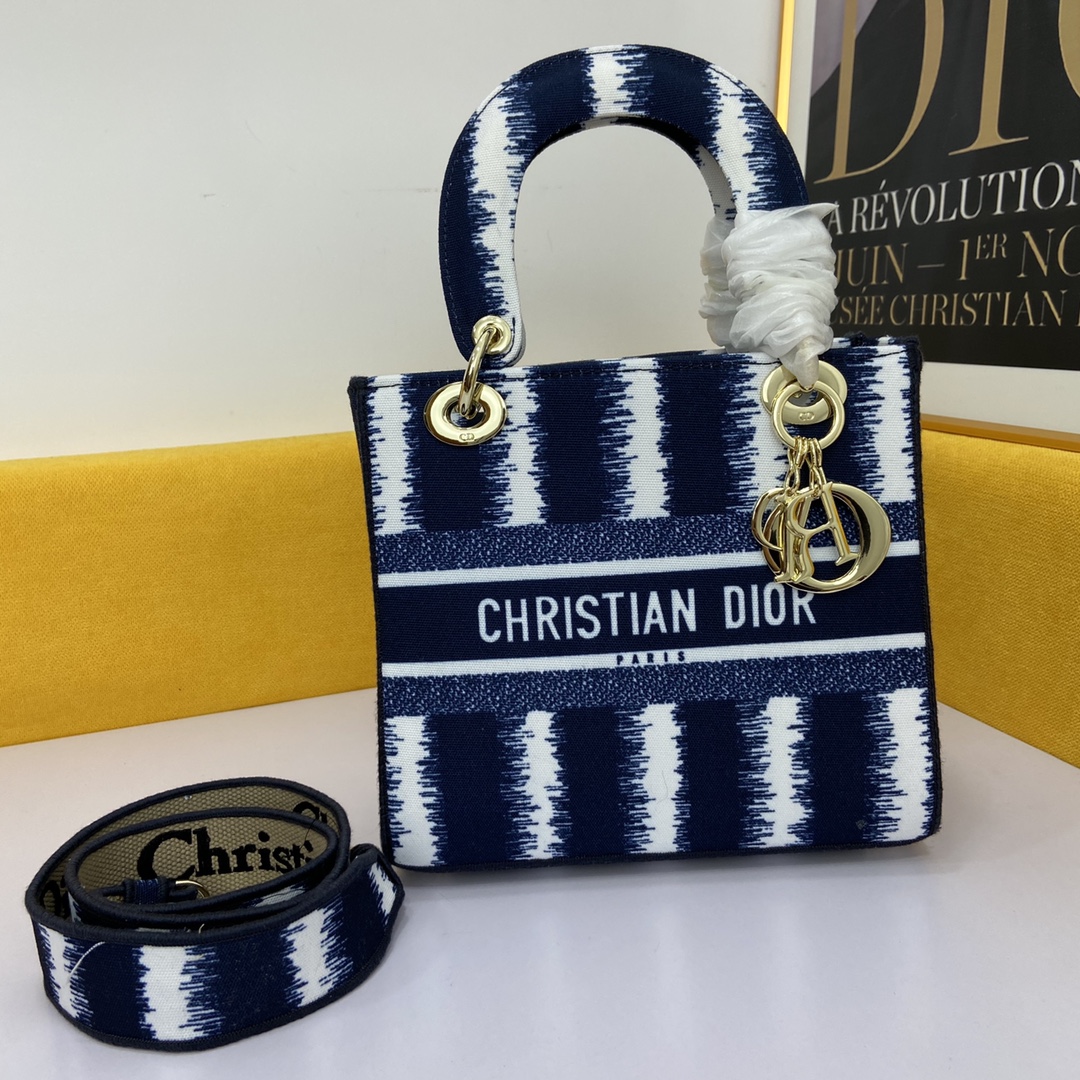 D*ior Top Bag 24*20*11cm