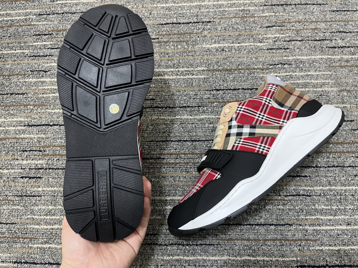 Men B*urberry Top Sneakers